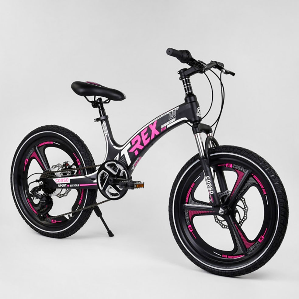 Детский спортивный велосипед CORSO «T-REX» магниевая рама 20'