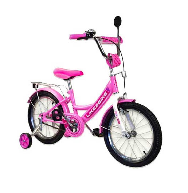 Детский велосипед 16' розовый - Like2bike RALLY