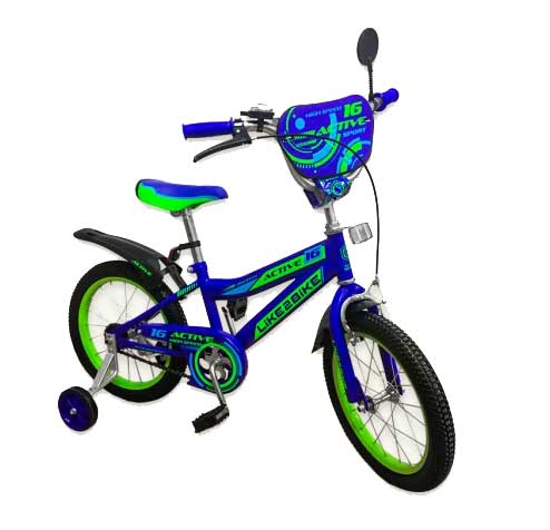 Детский велосипед 16' синий - Like2bike Active