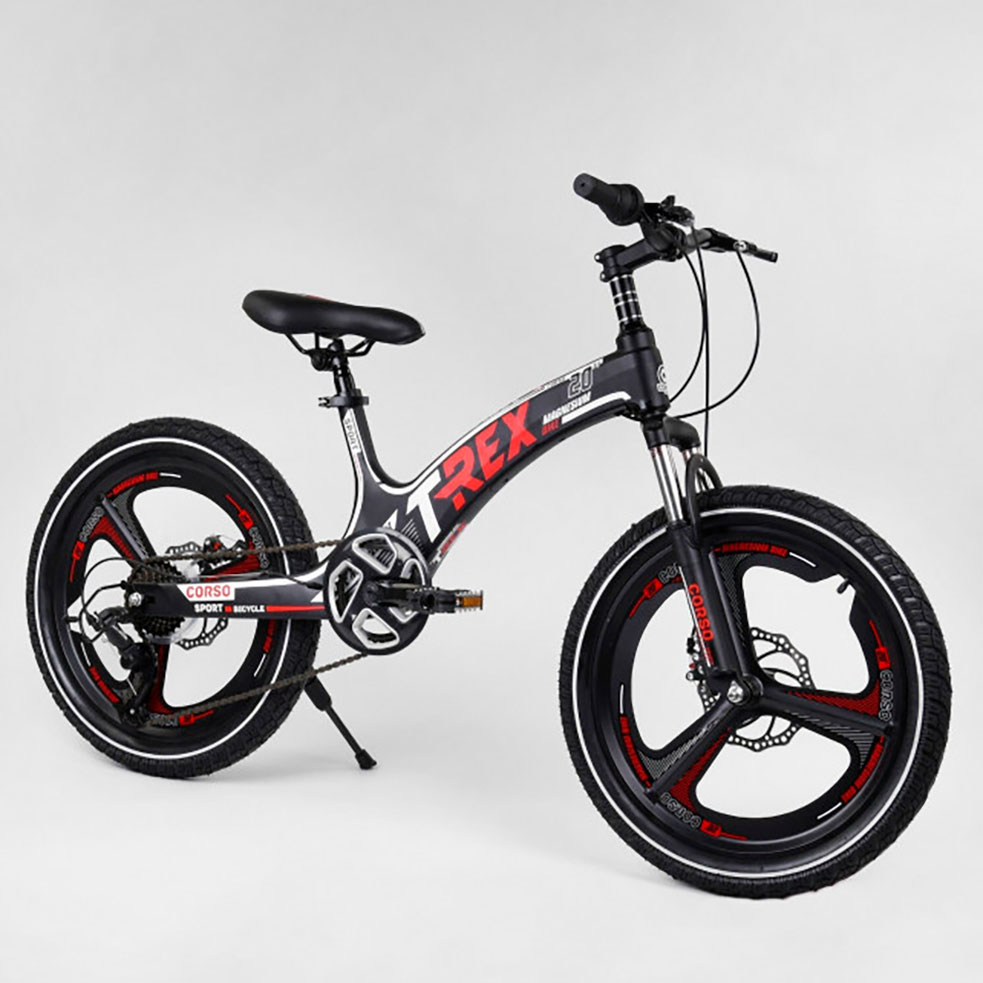 Детский велосипед CORSO «T-REX» магниевая рама 20'