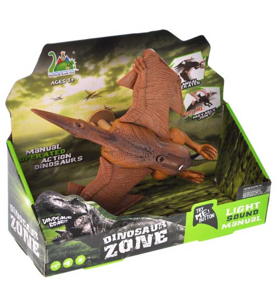 Динозавр музичний на батарейках 'Птеродактиль'