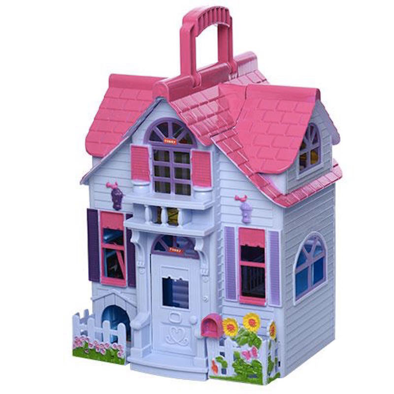 Будиночок для ляльок розкладний з фігурками