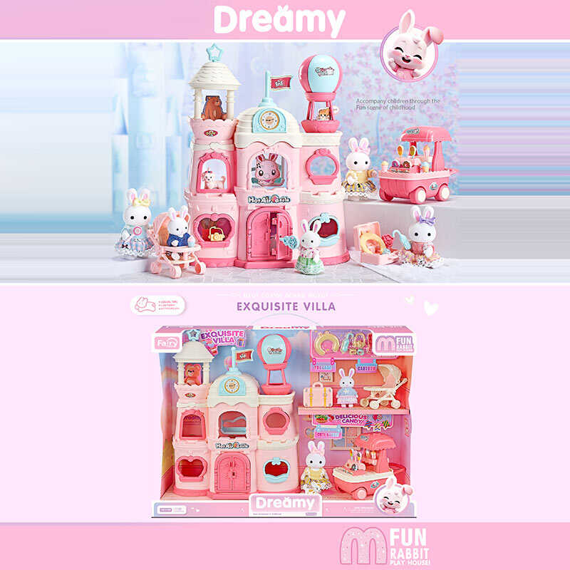 Будиночок з флоксовими тваринами