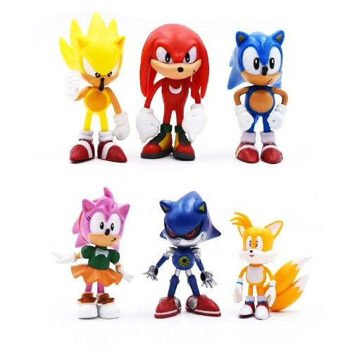 Фигурки герои 'Sonic' 6 видов
