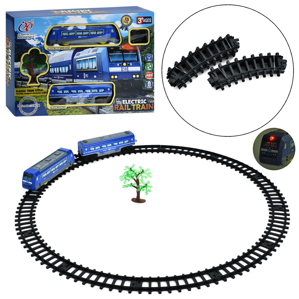 Залізниця на батареях довжиною 318 см