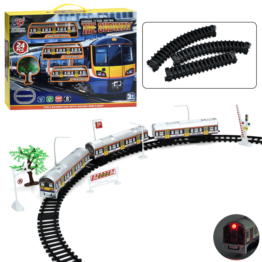 Залізниця на батареях довжиною 462 см