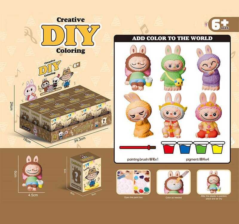 Герой 'LABUBU' гіпсова фігурка