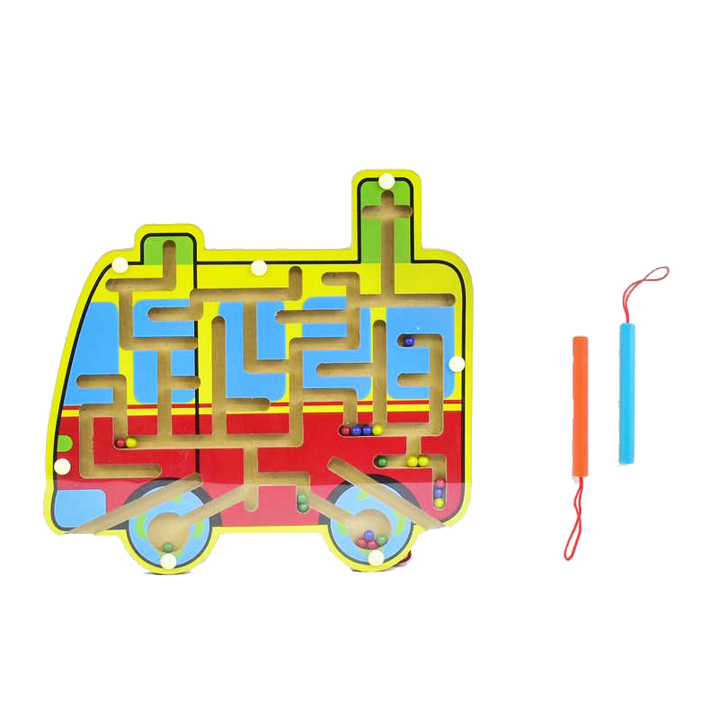 Игра-лабиринт с магнитной палочкой 'Автобус'