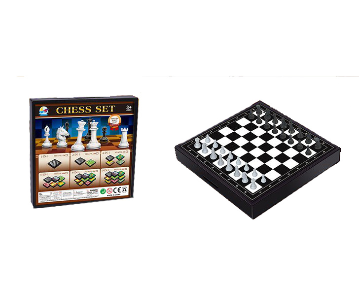 Игра настольная 'Шахматы '3в1', шашки, нарды'