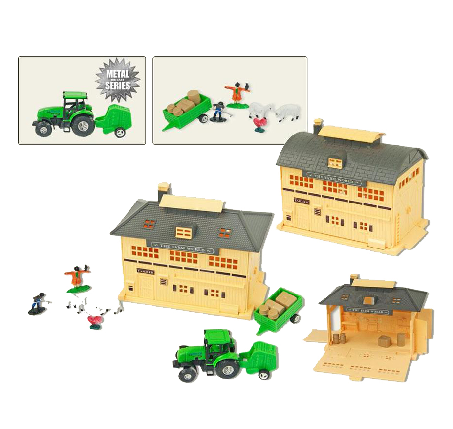 Ігровий набір 'FARM WORLD' з фермою і трактором