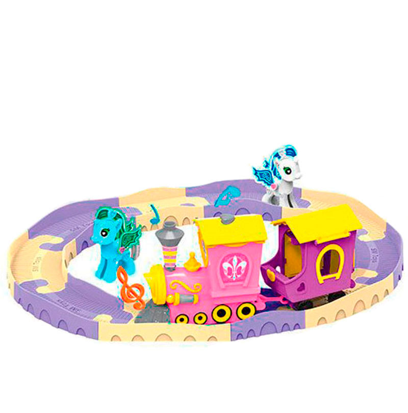 Игровой набор 'Железная дорога с замком' Мой Маленький Пони
