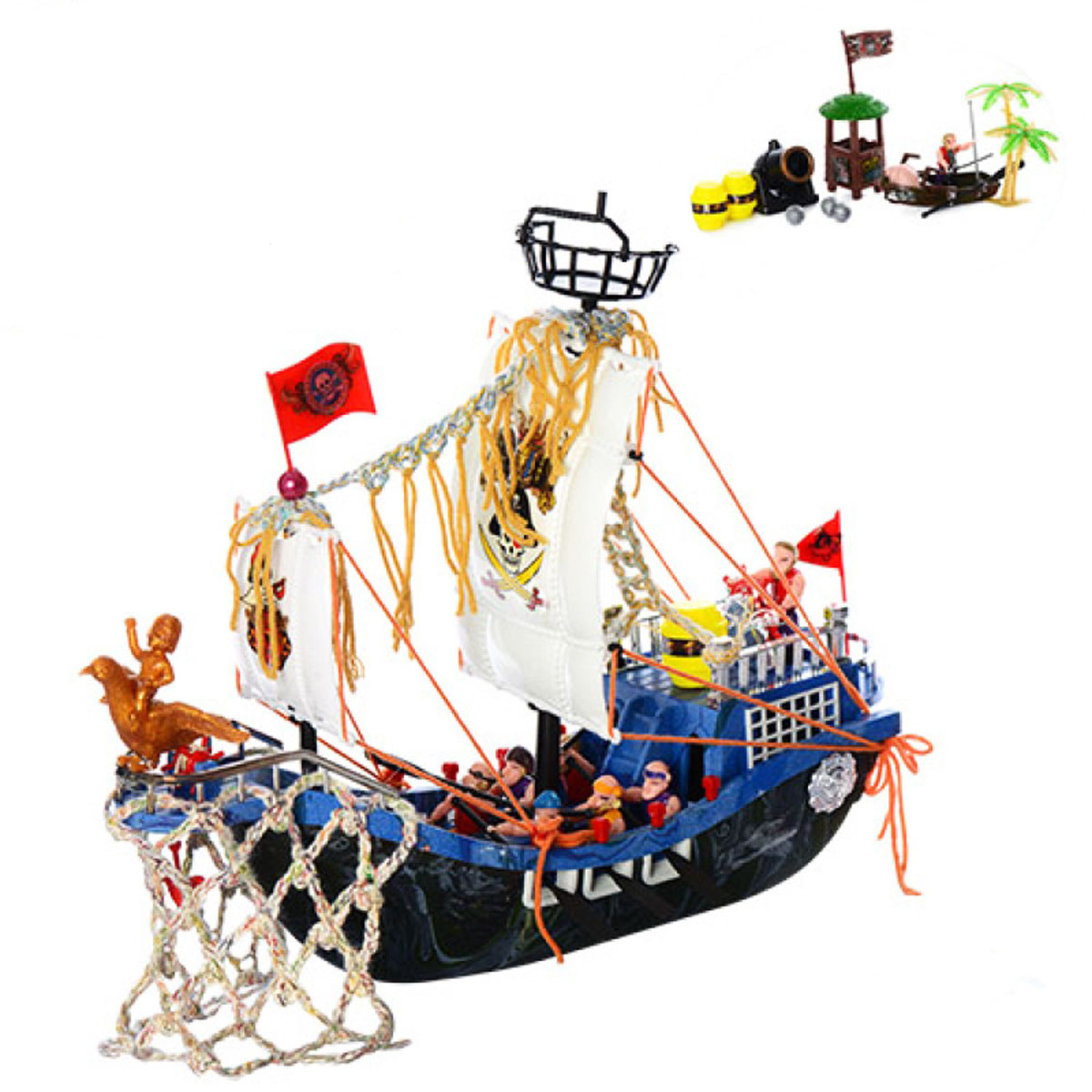 Ігровий набір 'Корабель піратів' з фігурками