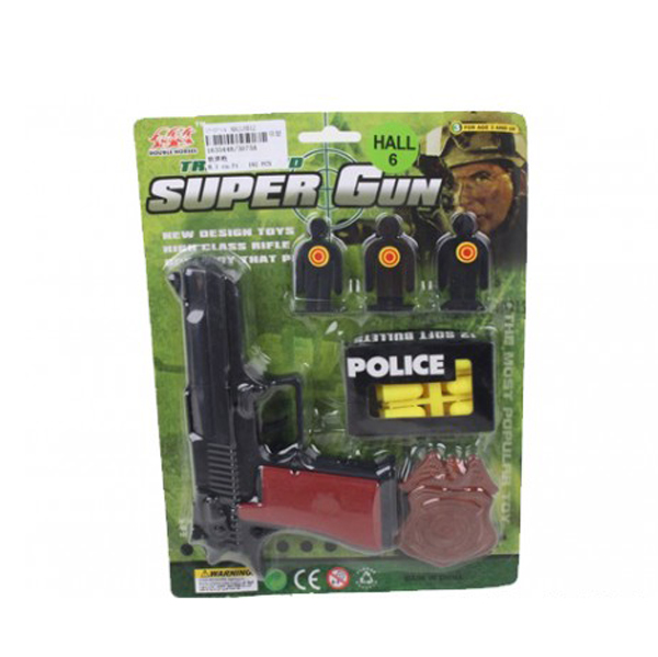 Игровой набор 'Police' тир с пистолетом