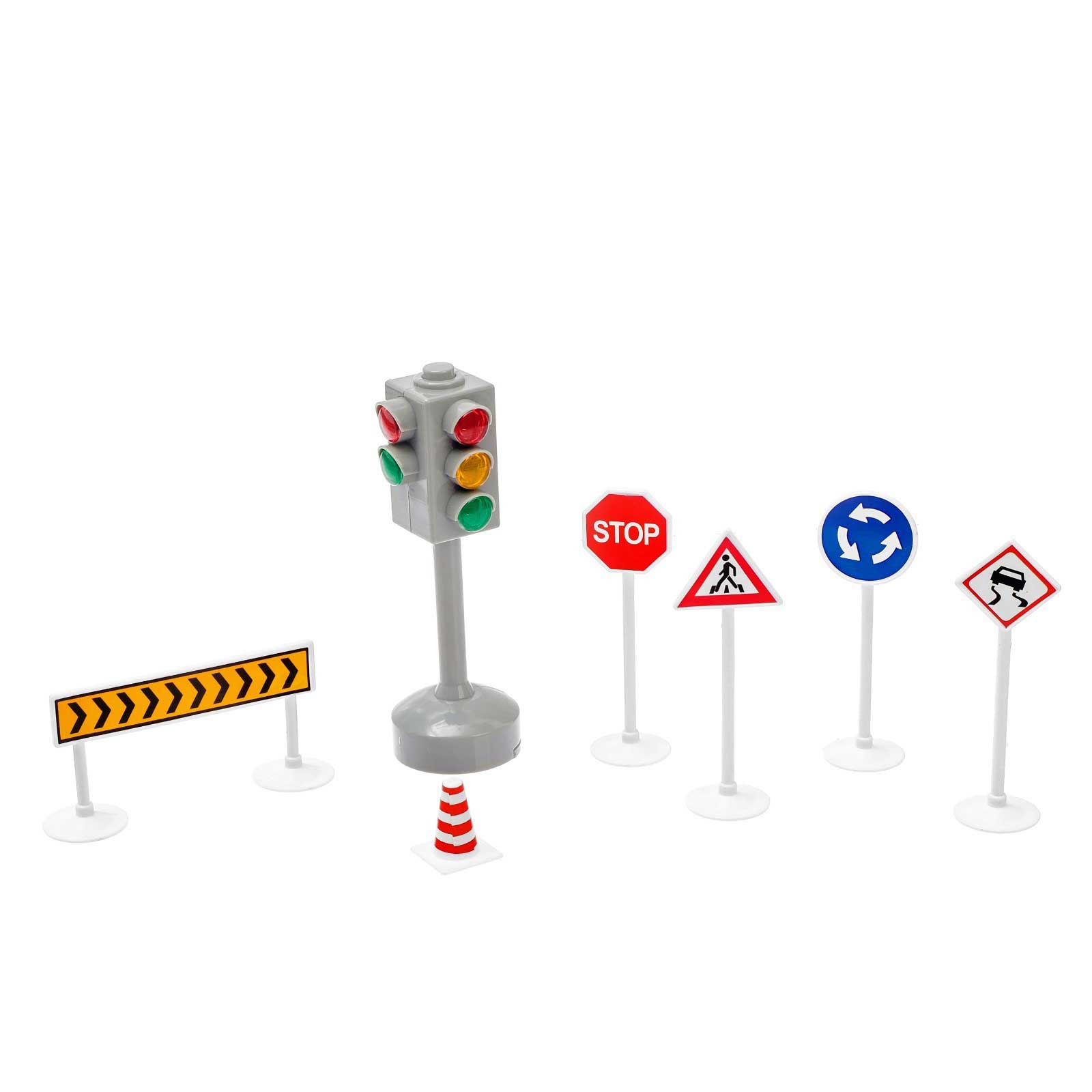 Игровой набор говорящий светофор с дорожными знаками