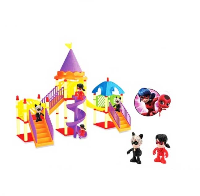 Игровой набор с героями 'Леди Баг и Супер кот' детская площадка