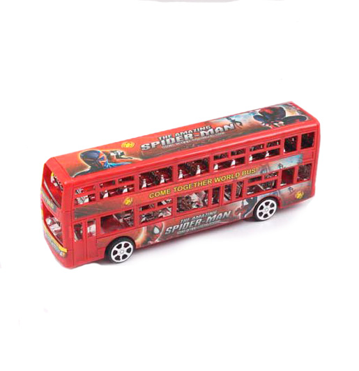 Іграшковий двоповерховий автобус 'Спайдермен'