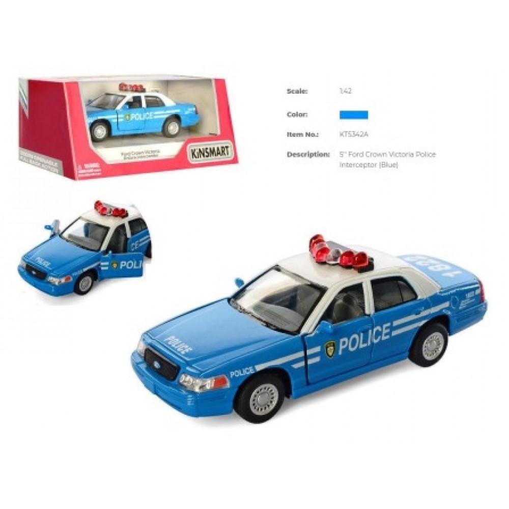 Іграшкова машинка 'KINSMART' 'FORD CROWN VICTORIA POLICE'