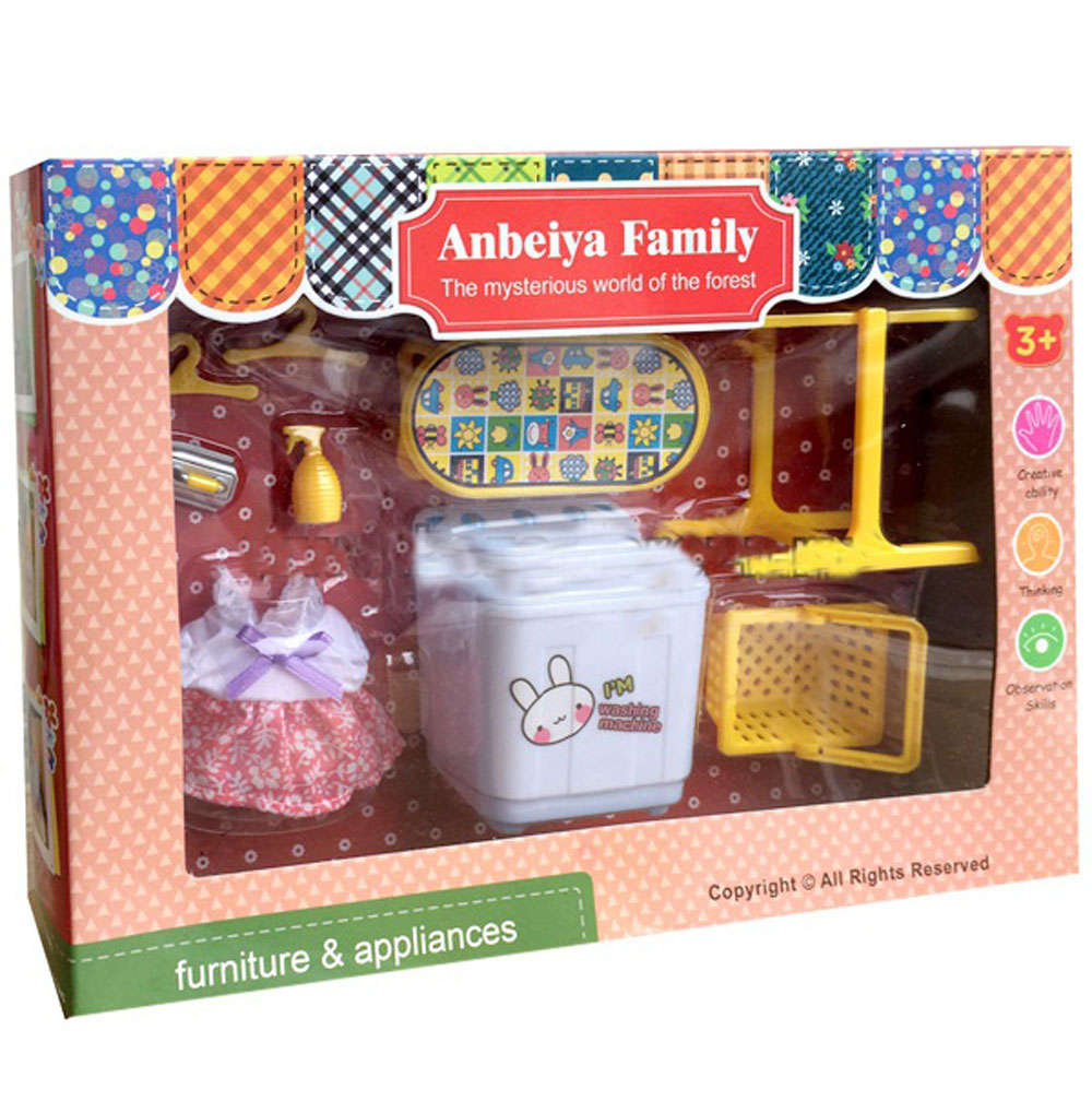 Іграшкові меблі Anberiya Family 'Пральня'