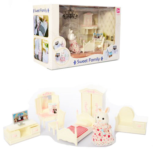 Іграшкові меблі 'Sweet Family' спальня