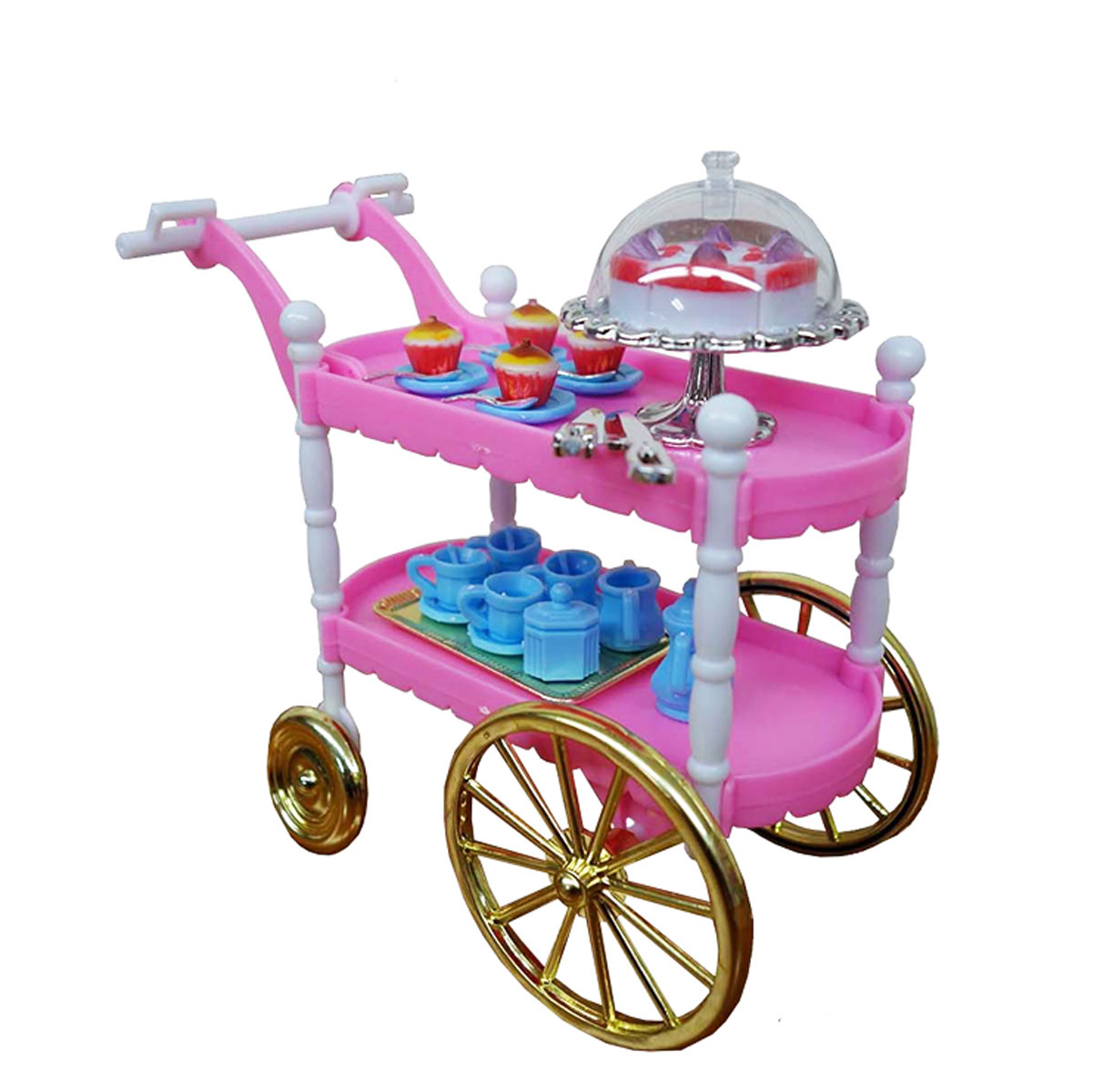Іграшкові меблі 'Візок для чаювання'