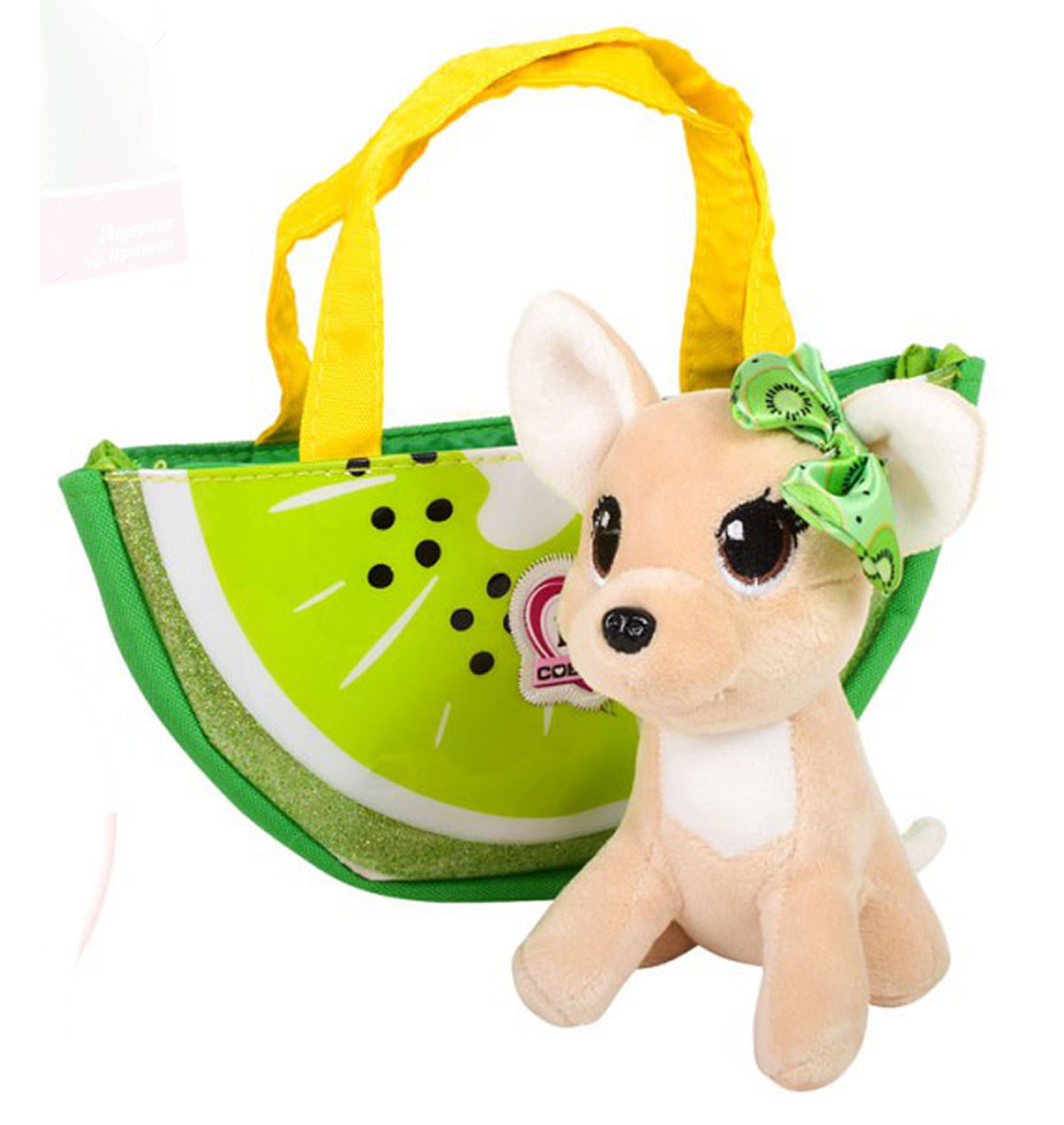 Игрушечная собачка 'Кикки' в сумочке