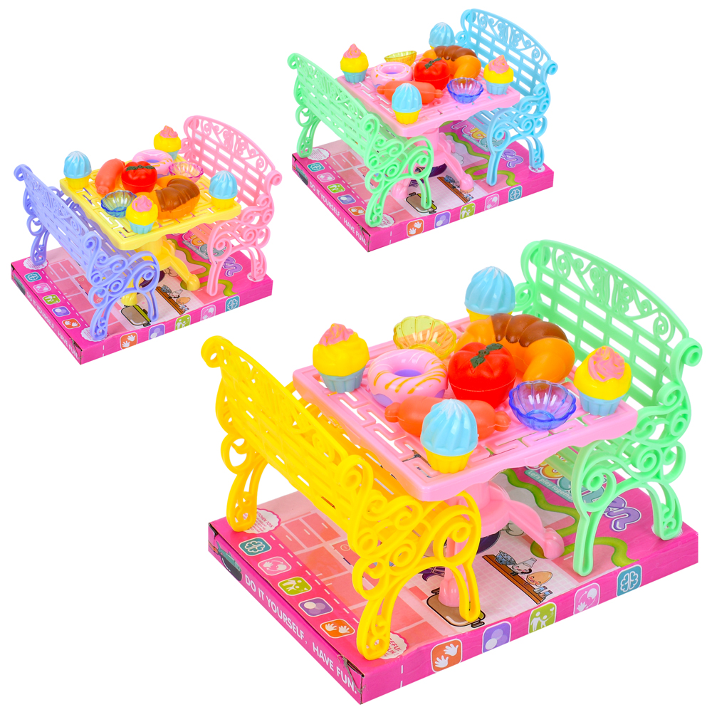 Іграшкова їдальня для лялькового будиночка