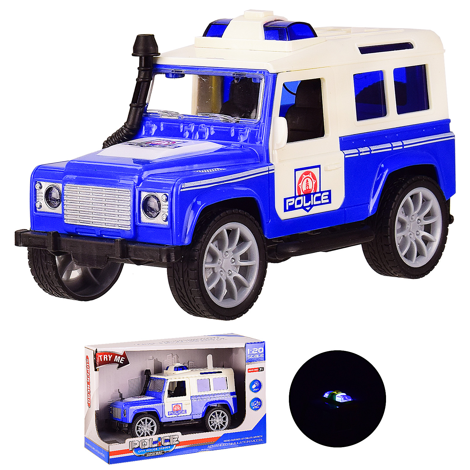 Іграшковий джип на батарейках 'Police'