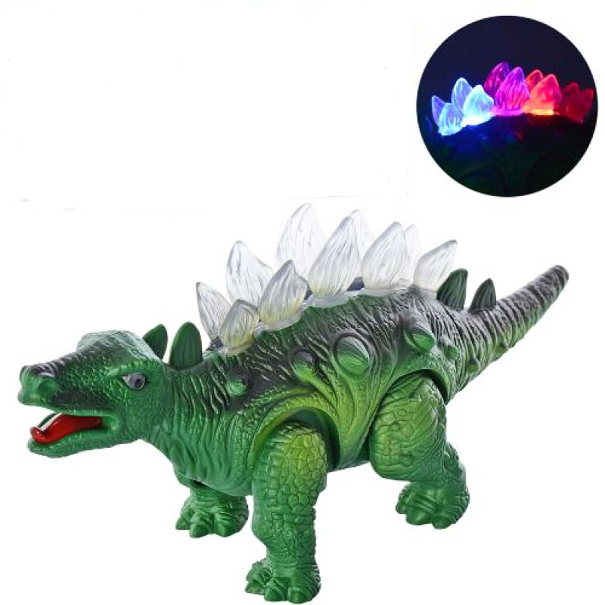 Игрушечный динозавр со светом и звуком