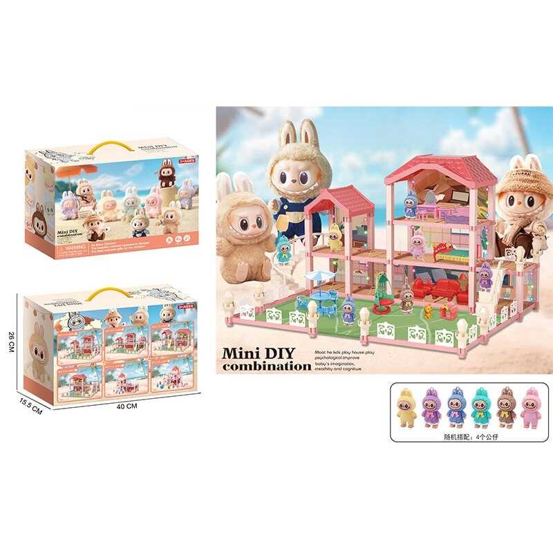 Іграшковий будинок з 'LABUBU'