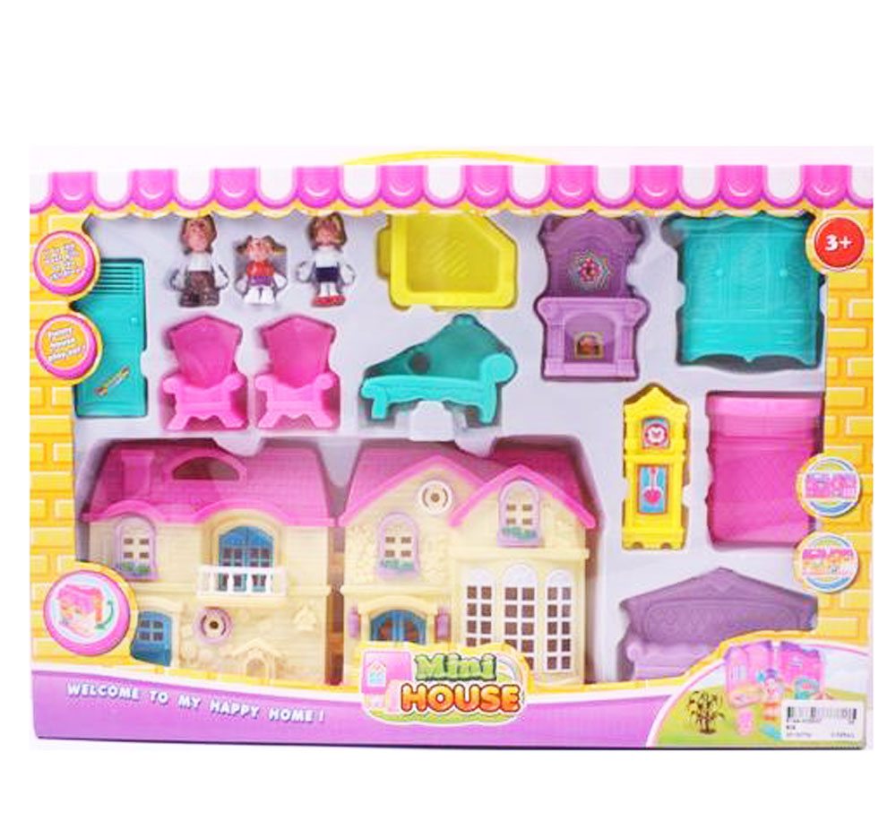 Іграшковий будиночок з меблями 'Ласкаво просимо в мій будинок'