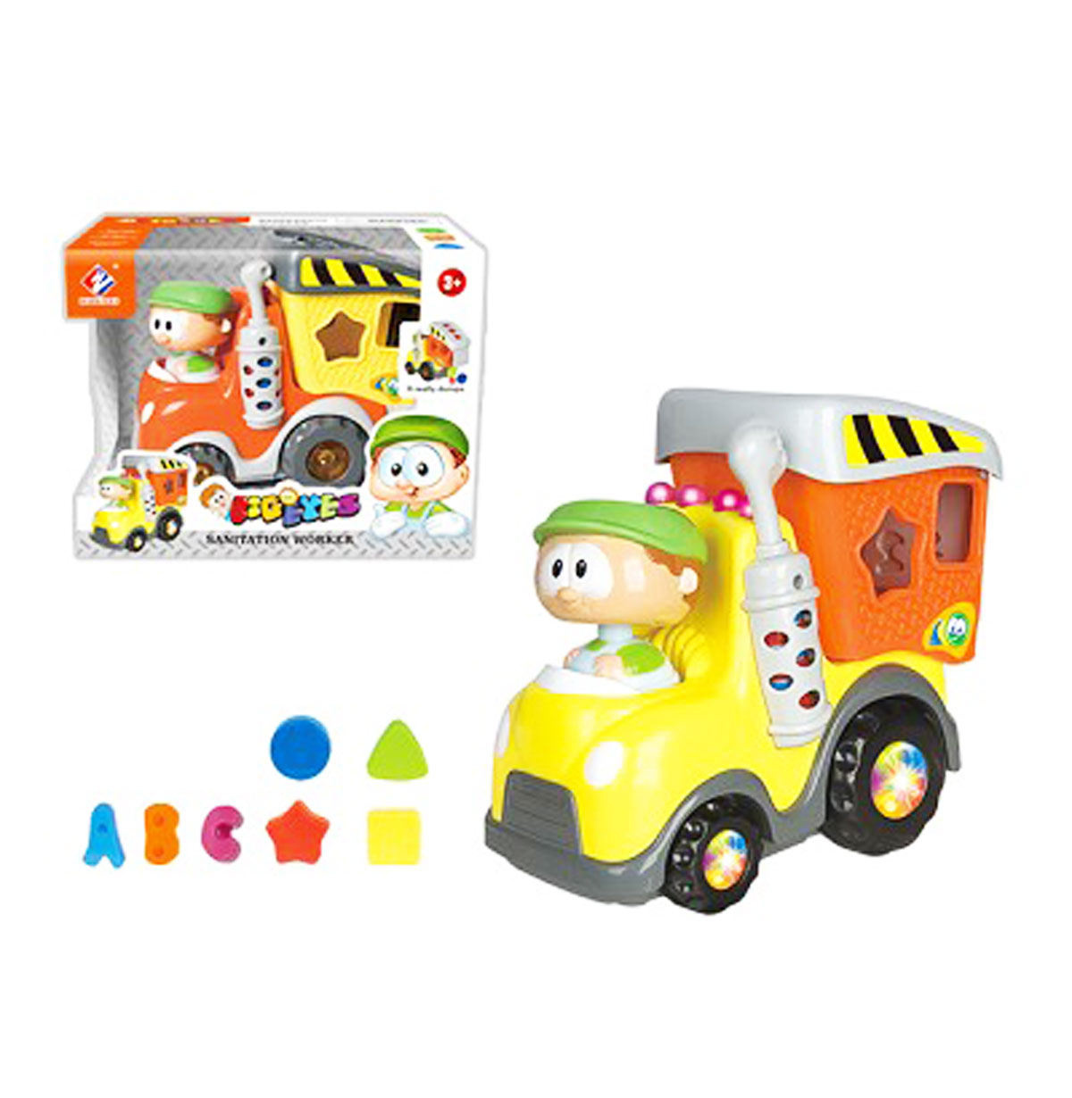 Іграшковий вантажівка 'Будівництво' з логікою