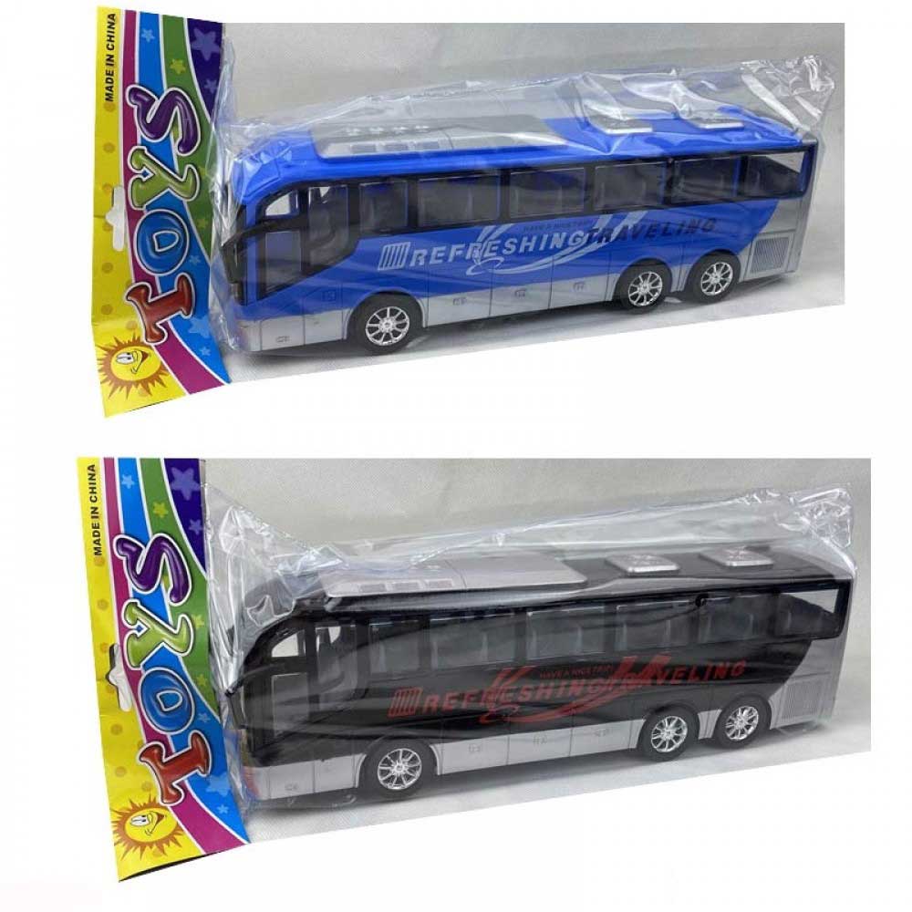 Игрушечный инерционный автобус