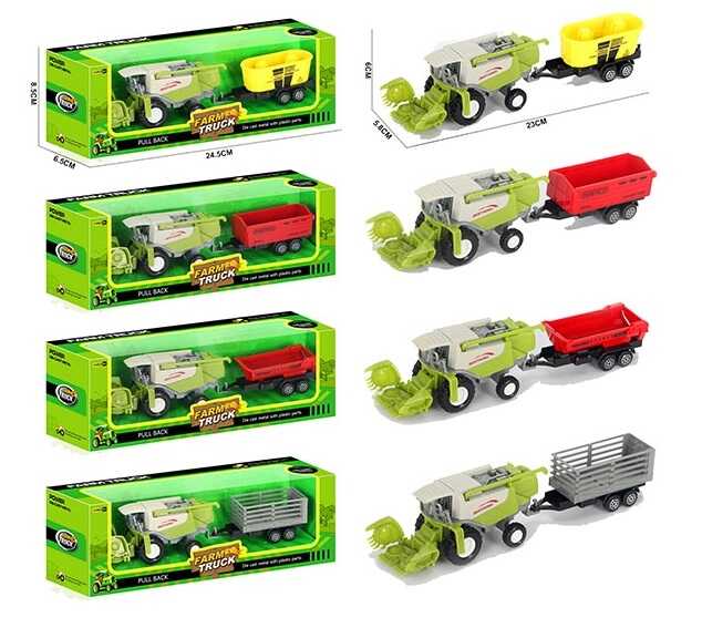 Іграшковий комбайн 4 види