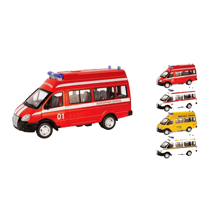 Іграшковий мікроавтобус Газель спецслужби