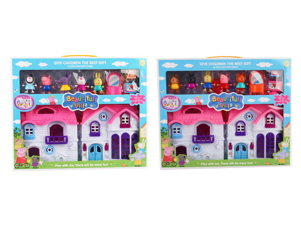 Іграшковий музичний будиночок із героями