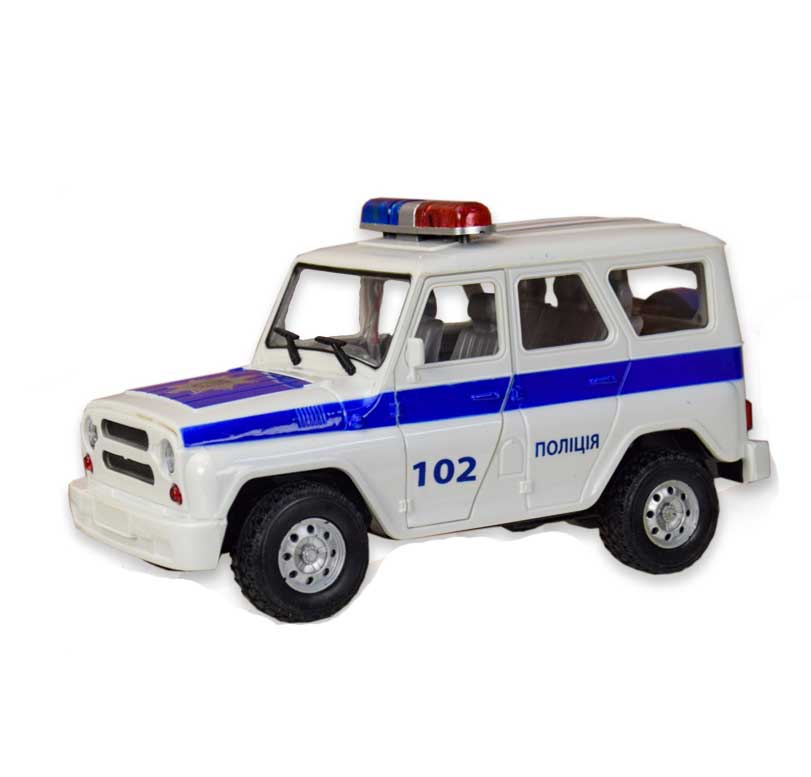Іграшковий поліцейський позашляховик УАЗ 'Автопром'