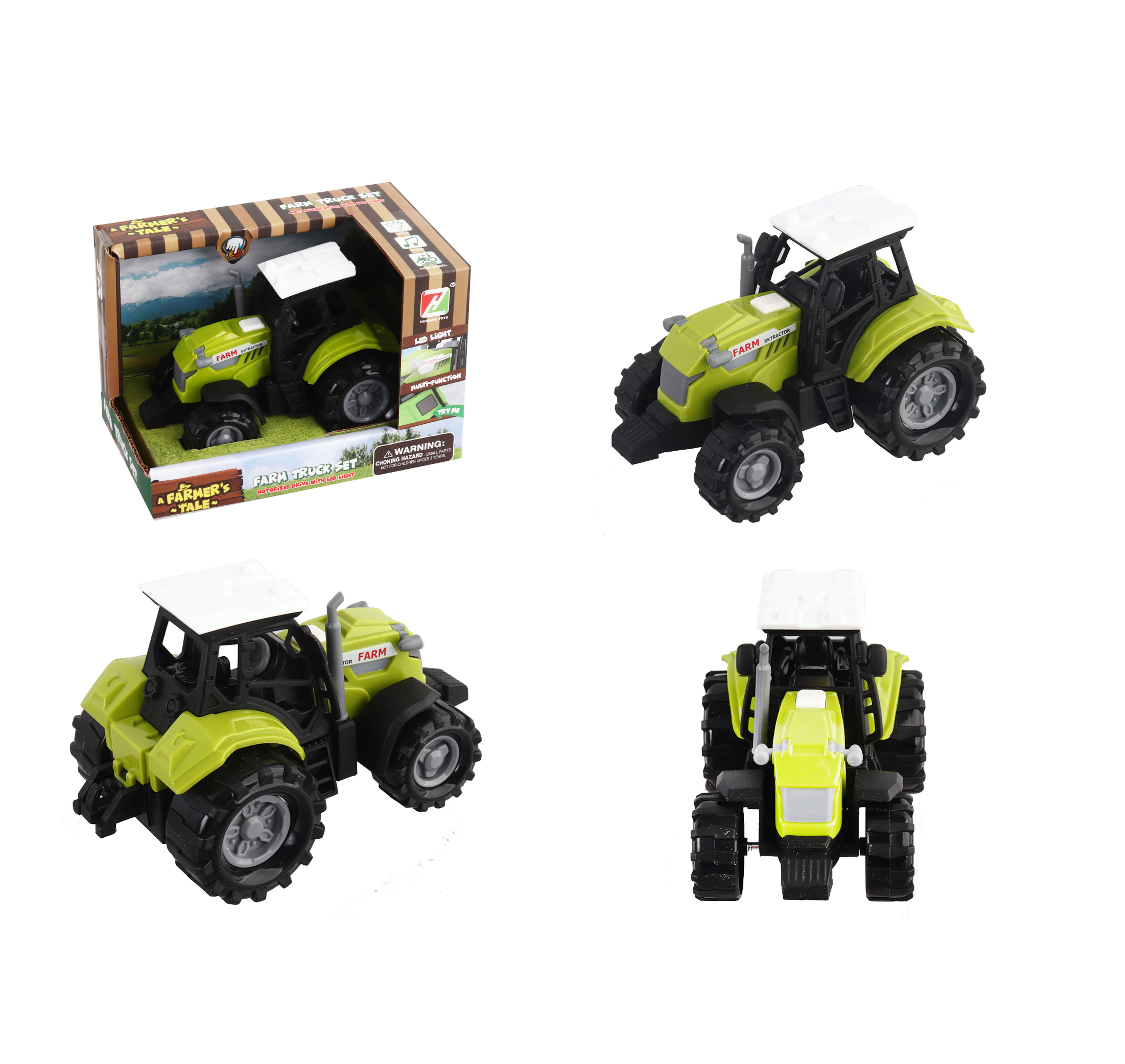 Іграшковий трактор на батарейках