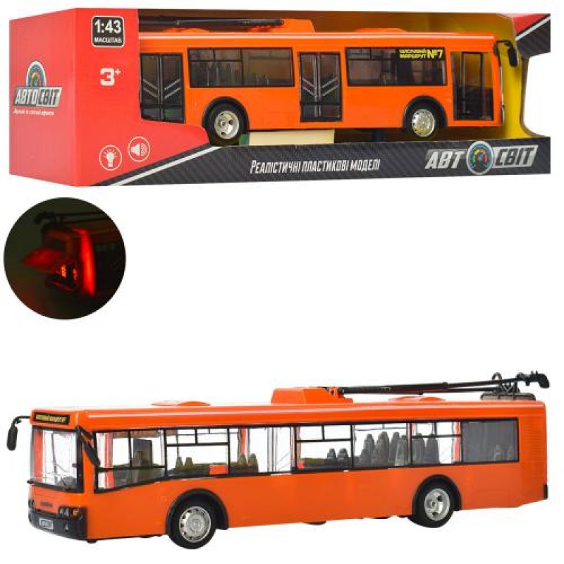 Іграшковий тролейбус 'Автомир'