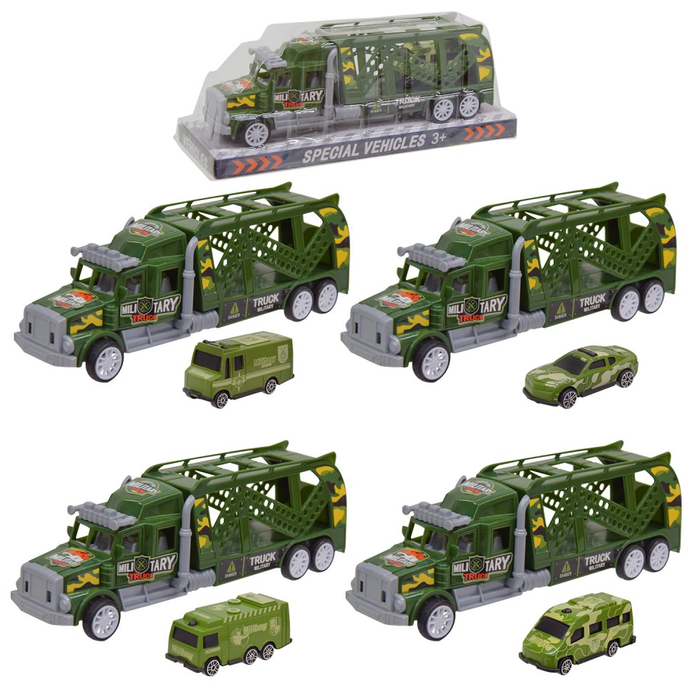 Игрушка 'Трейлер'  5 видов транспорта в комплекте