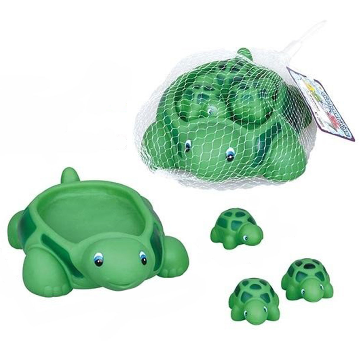 Іграшка - пищалка для купання 'Черепаха з черепашками'