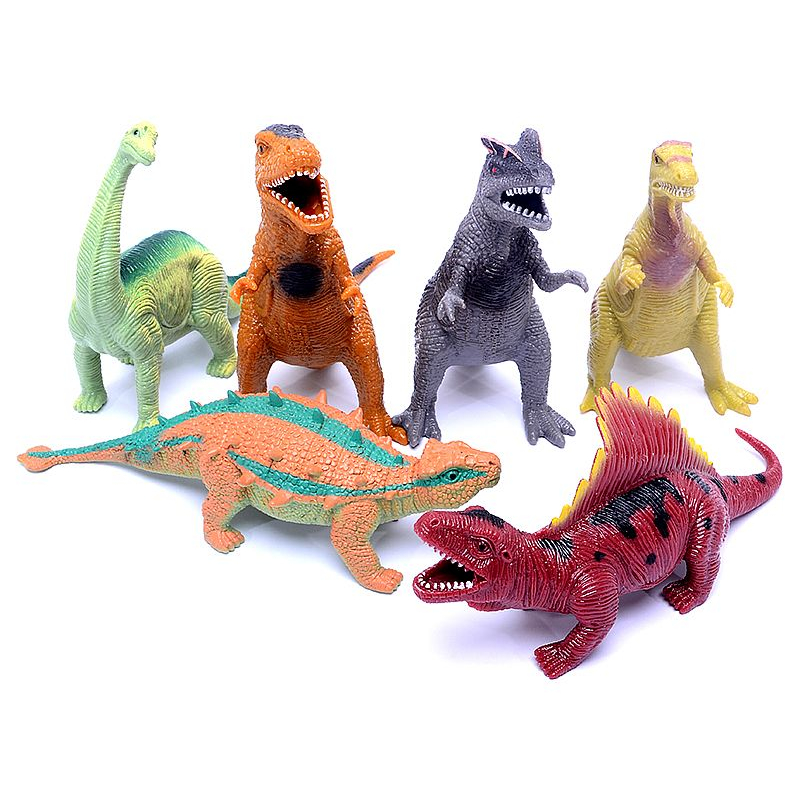 Іграшка динозавр силіконовий 12 видів
