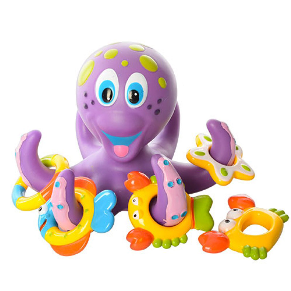 Игрушка для купания 'Осьминог с морскими животными'