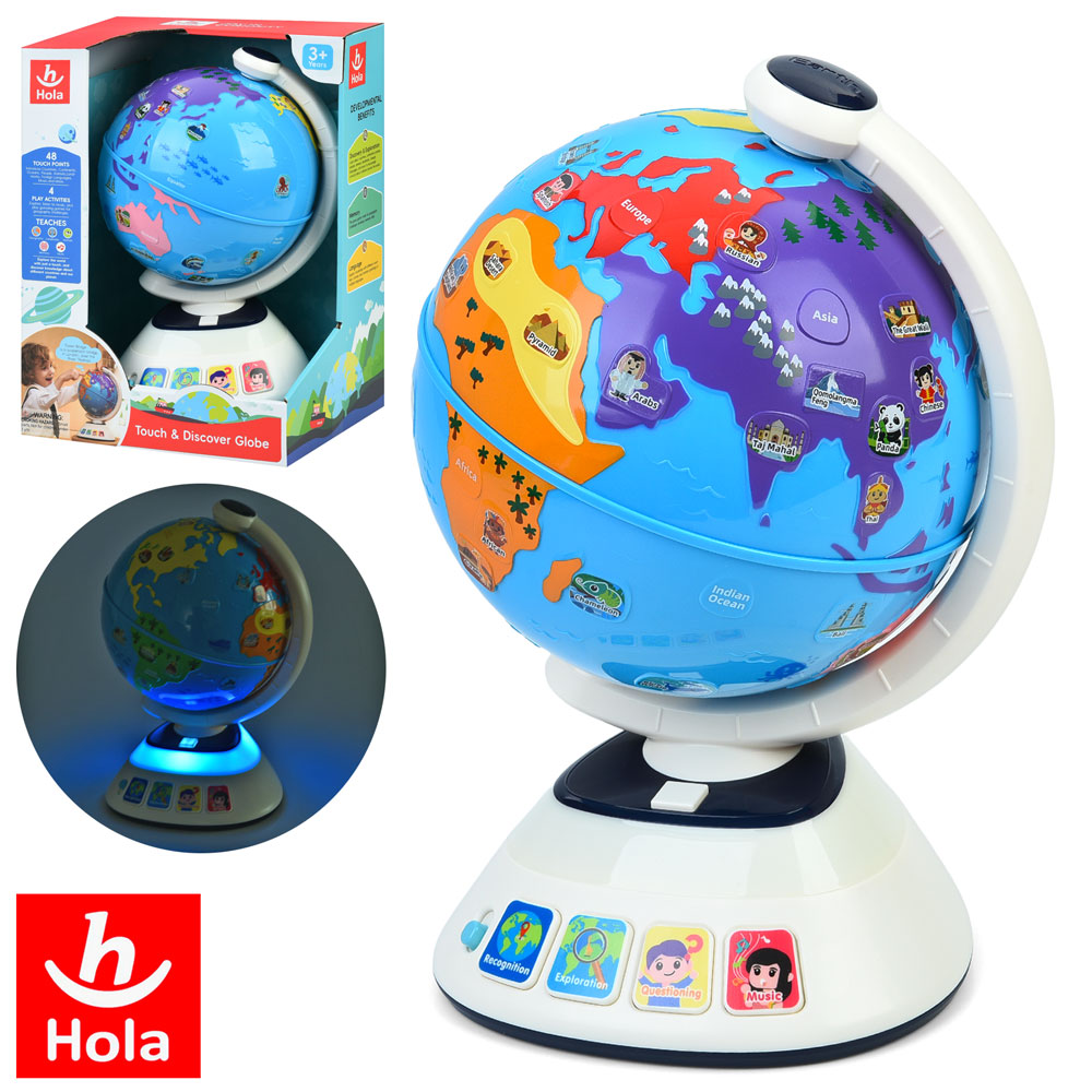 Іграшка музична на батарейках 'Глобус'