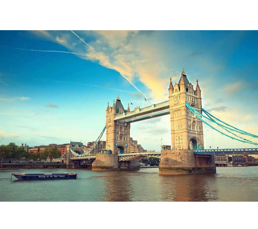 Картина алмазами на подрамнике 'Тауэрский мост'