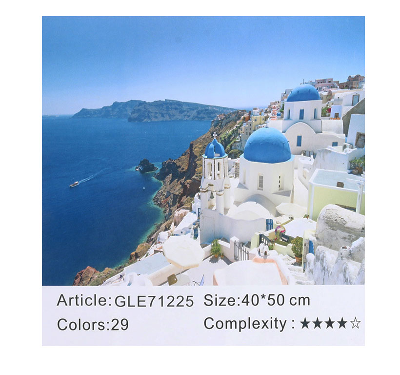 Картина діамантами на підрамнику 'Вид на море'