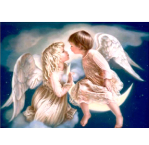 Картина алмазная мозаика 'Маленькие ангелы'