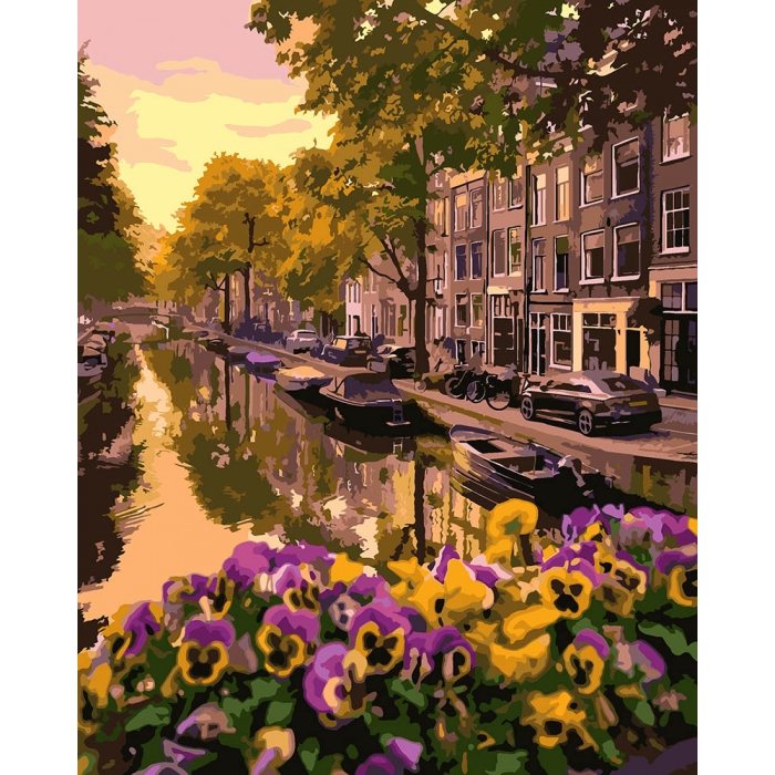 Картина за номерами 'Амстердам'