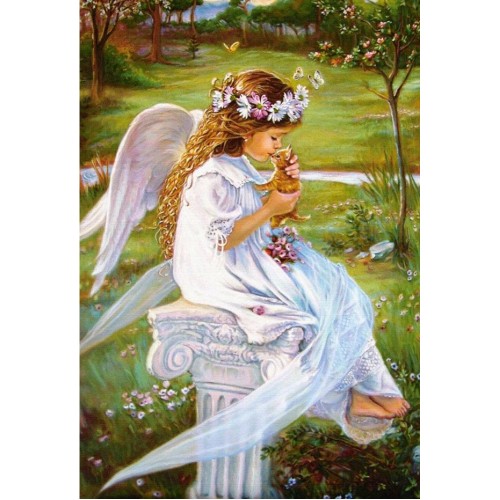 Картина по номерам 'Ангельская нежность'