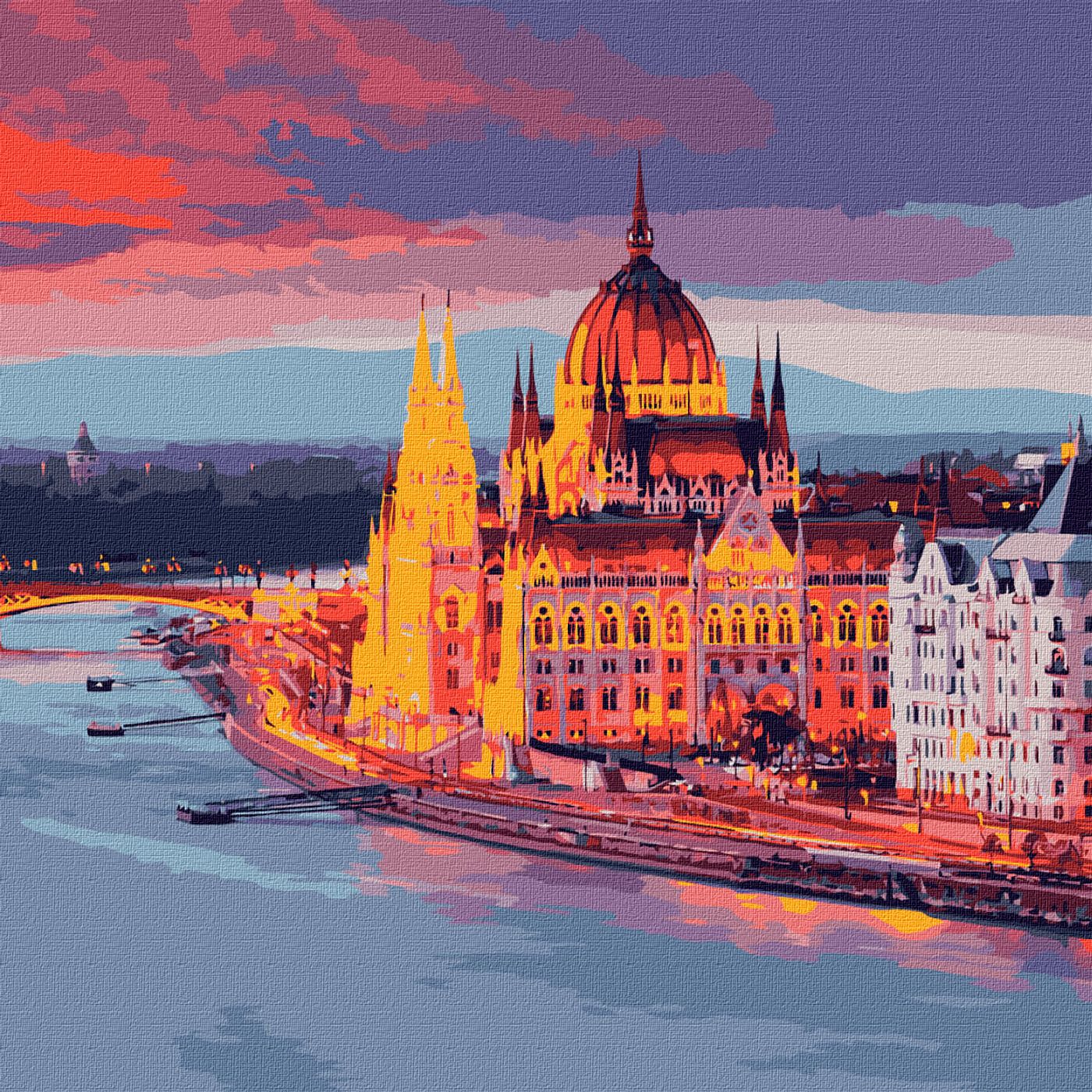 Картина по номерам 'Будапешт'
