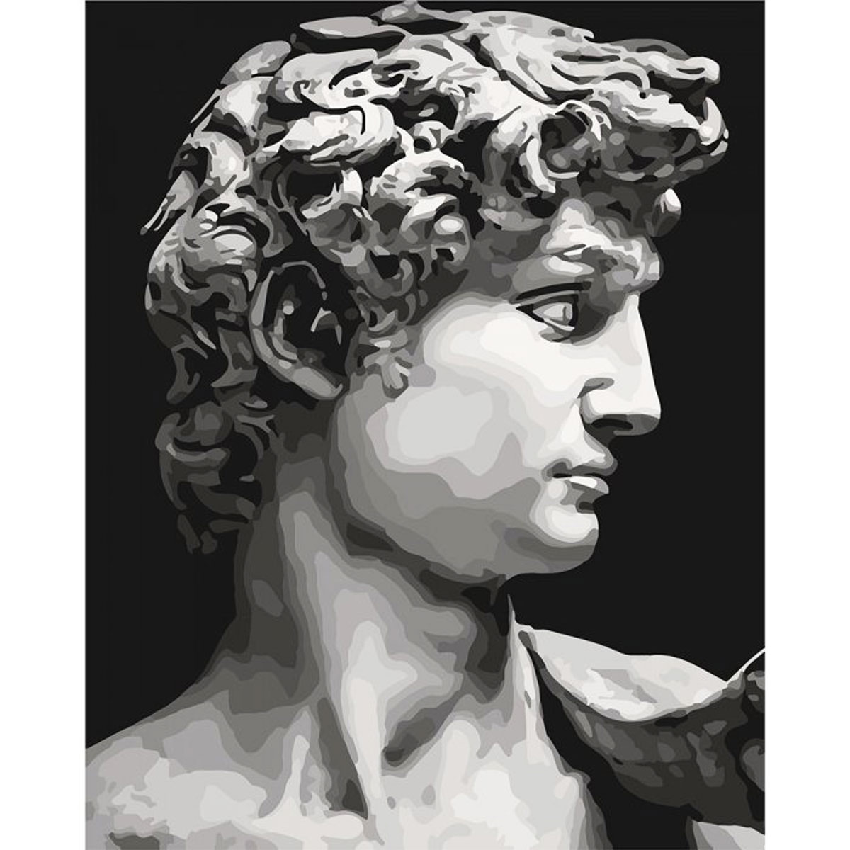 Картина по номерам 'Давид Микеланджело'